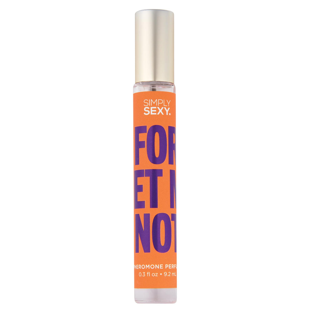 SIMPLY SEXY Forget Me Not Pheromone Perfume – Warm Spiced Woody Fragrance for Women – 0.3 fl oz Travel Size