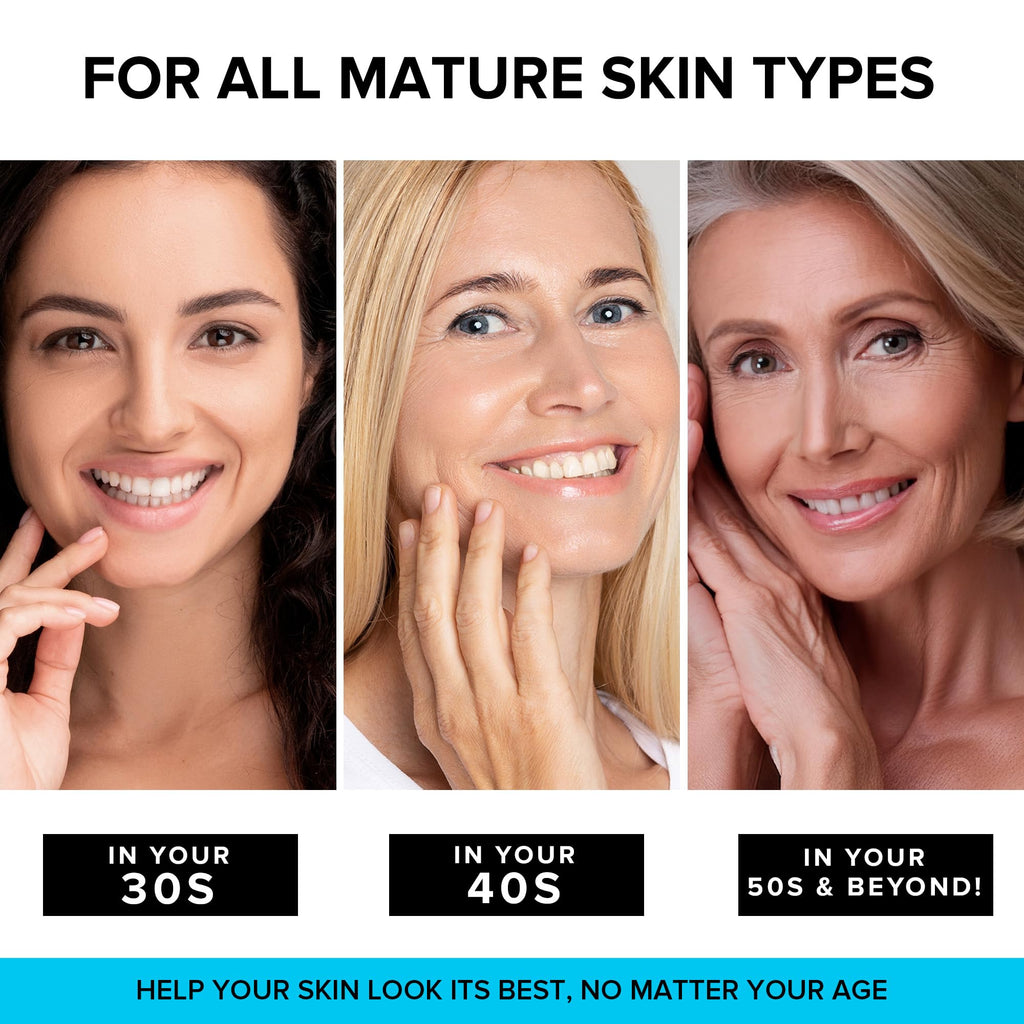SimplyVital Anti-Aging Face Moisturizer with Retinol, Collagen & Hyaluronic Acid – Made in USA | 1.7 fl oz
