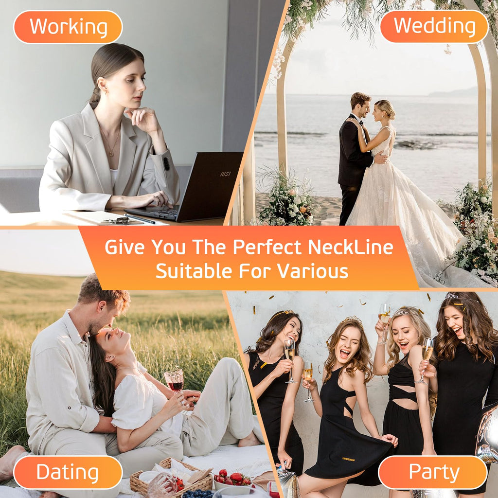 sinBron Neck Tape Lifting Invisible – 30 Patches Instant Neck Lift