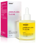SINAHET Dermaplaning Oil – Natural Moisturizing Shave for Face & Body (Jojoba, Tea Tree, Grapeseed, Vitamin E)