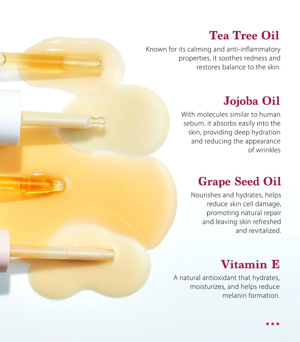 SINAHET Dermaplaning Oil – Natural Moisturizing Shave for Face & Body (Jojoba, Tea Tree, Grapeseed, Vitamin E)
