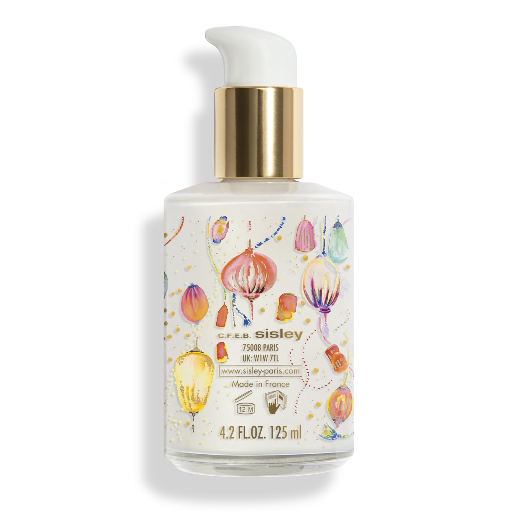 Sisley Paris Ecological Compound Advanced Formula – 125 mL Day & Night Face Cream (All Skin Types, Matte Finish, Limited Lantern Bottle)