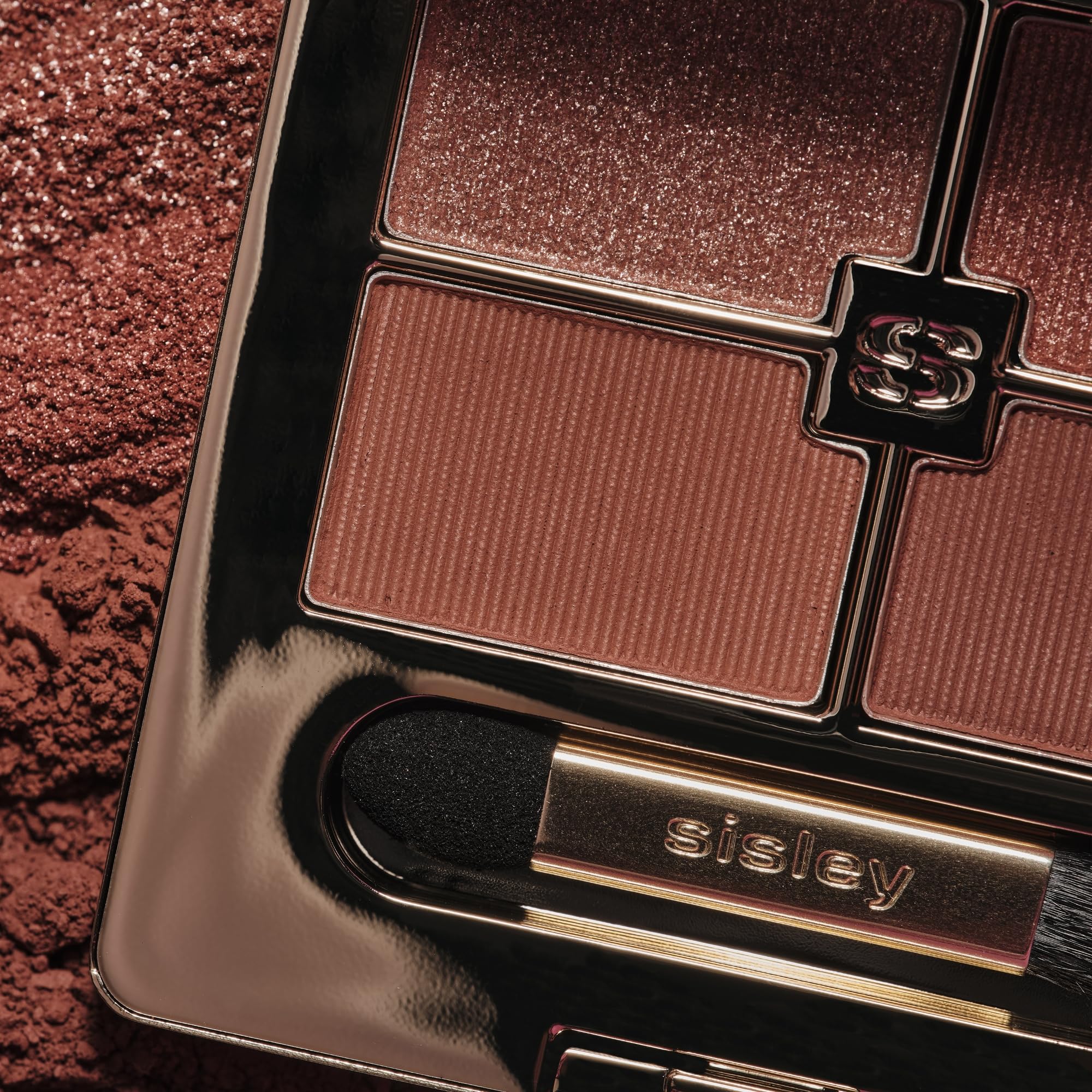 Sisley Paris Phyto-Eye Palette Bois de Rose – 4 Buildable Shades, 3 Finishes, Long-Lasting Eyeshadow