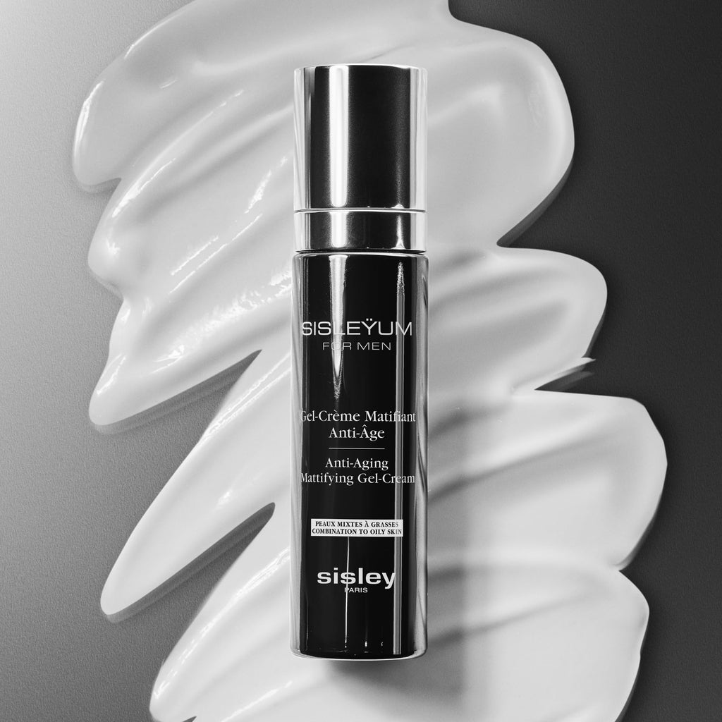 Sisley Paris Sisleyum Anti-Aging Mattifying Gel-Cream for Men – Firm, Smooth & Matte Skin (50 mL)