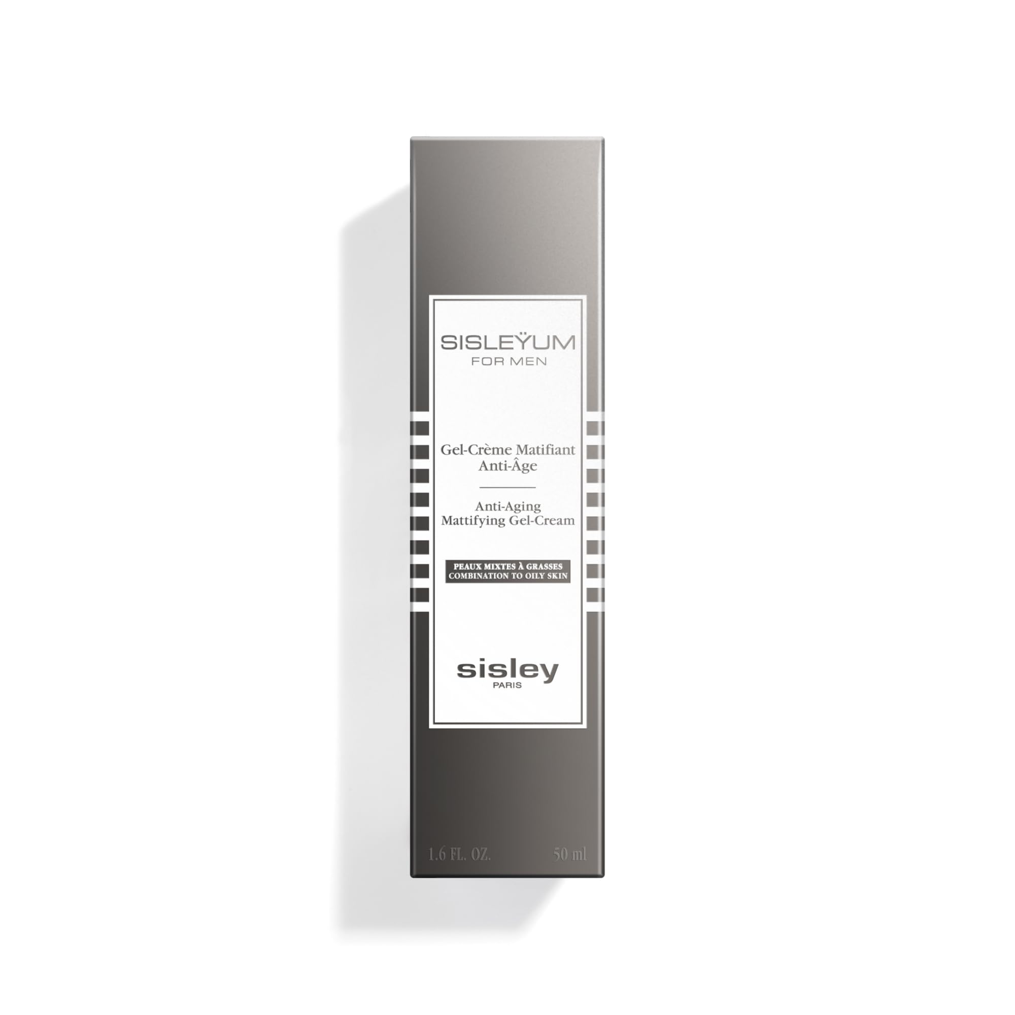 Sisley Paris Sisleyum Anti-Aging Mattifying Gel-Cream for Men – Firm, Smooth & Matte Skin (50 mL)