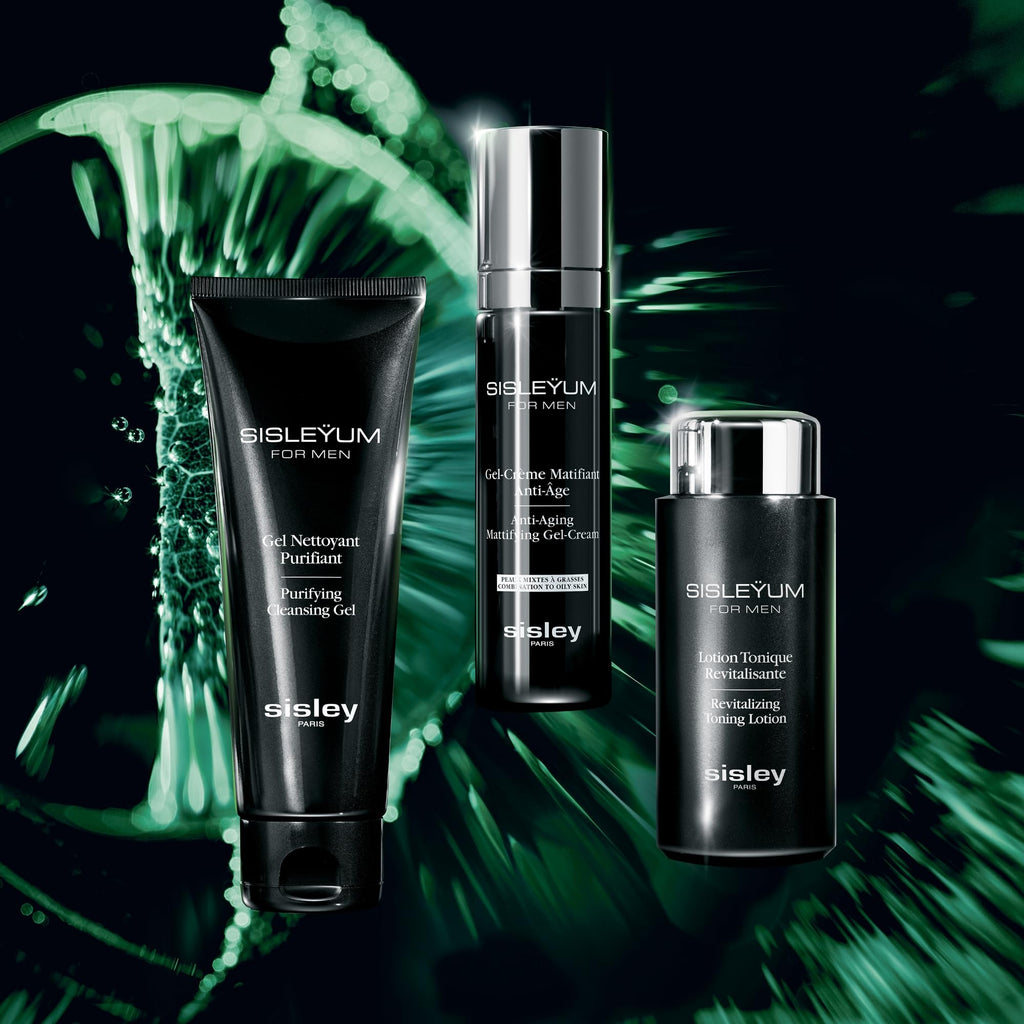 Sisley Paris Sisleyum Anti-Aging Mattifying Gel-Cream for Men – Firm, Smooth & Matte Skin (50 mL)
