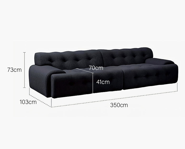 Reese Two Seater Sofa, Three Seater Sofa, Four Seater Sofa, 3D Knitted Fabric