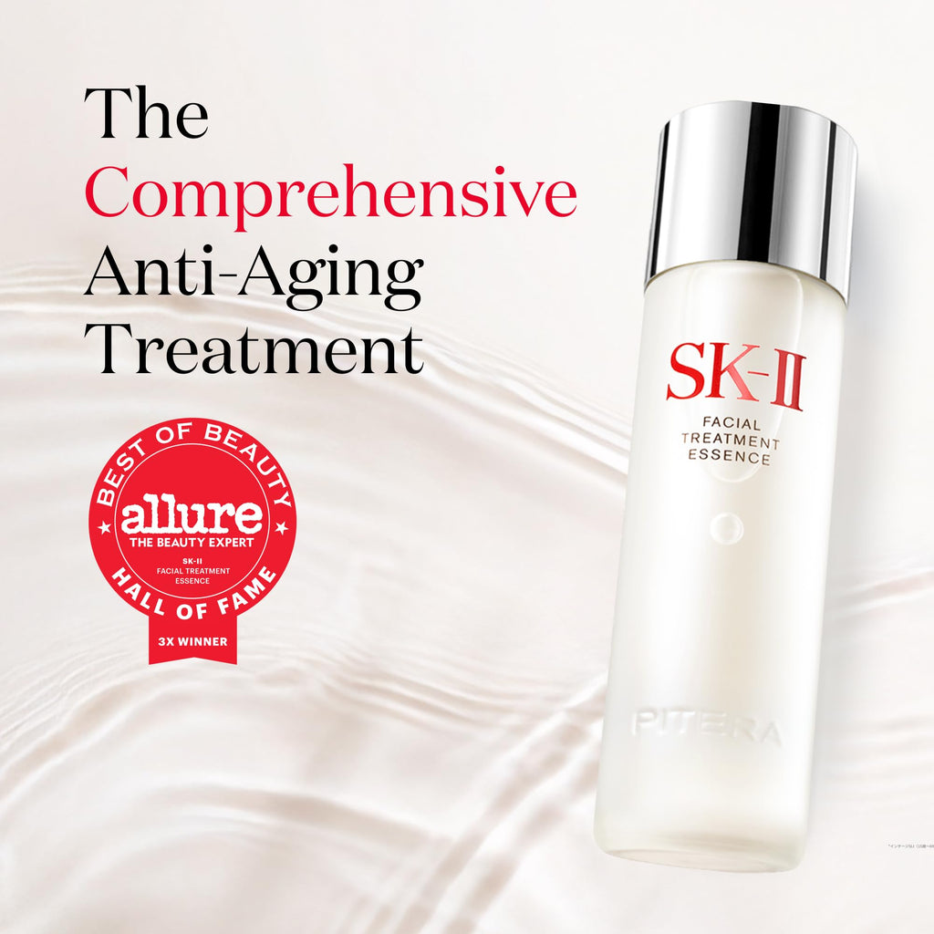 SK-II Facial Treatment Essence | Anti-Aging Skincare for Fine Lines, Texture & Firmness (7.7 oz)