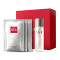 SK-II Glow Up Duo: Anti-Aging Skin Care Set with Facial Treatment Essence & 3 Hydrating Masks (4 Count)