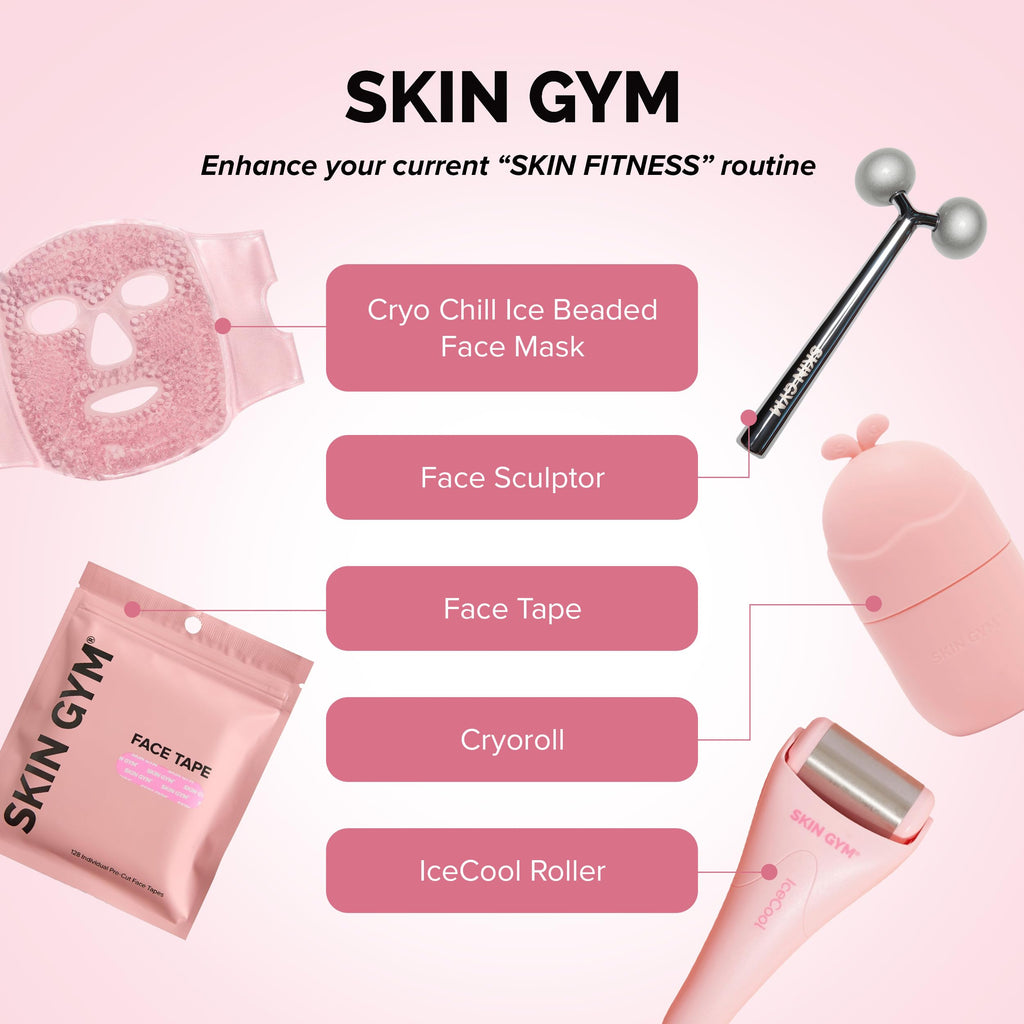 SKIN GYM Re-Usable Eye Mask – Medical-Grade Silicone for Under-Eye Hydration