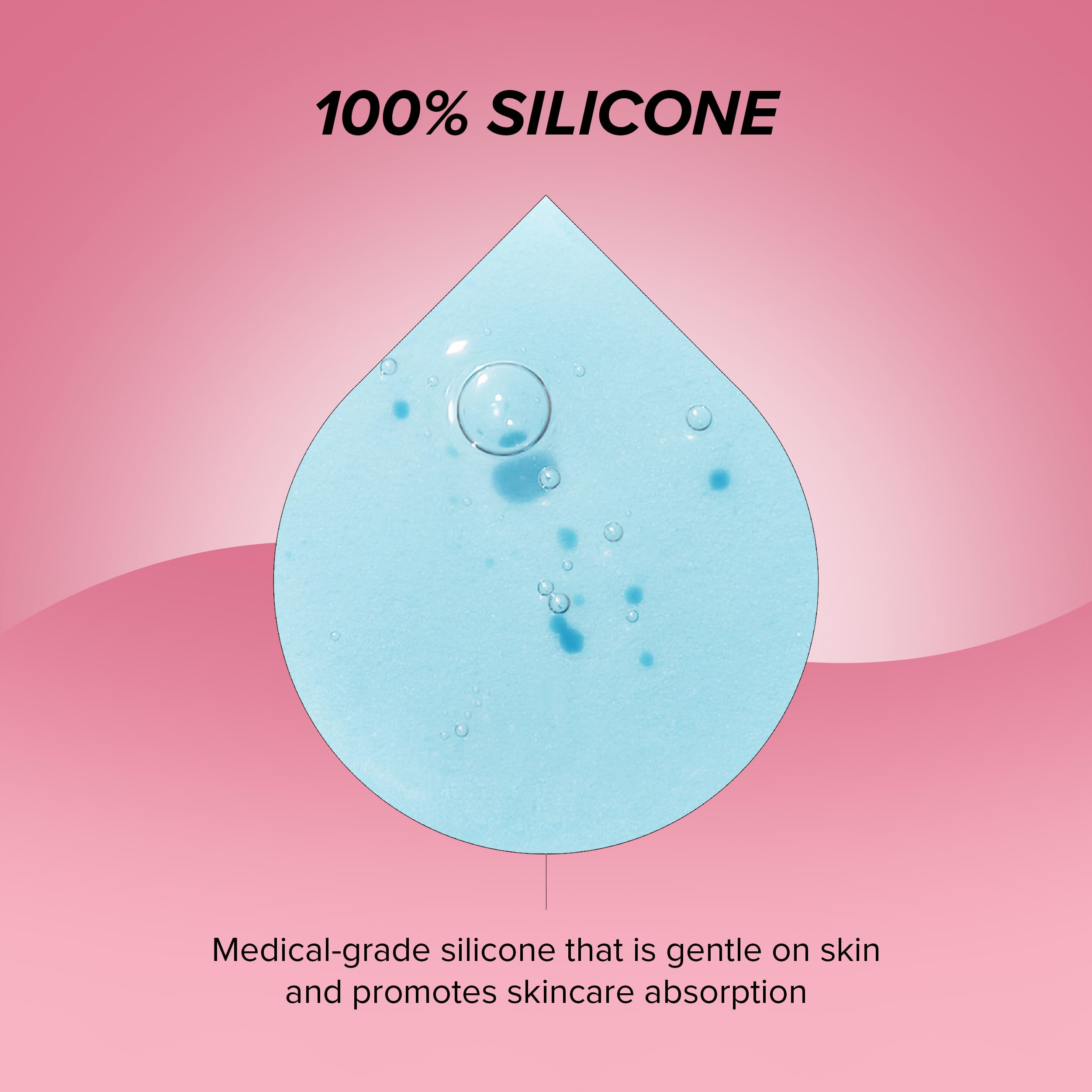 SKIN GYM Re-Usable Eye Mask – Medical-Grade Silicone for Under-Eye Hydration