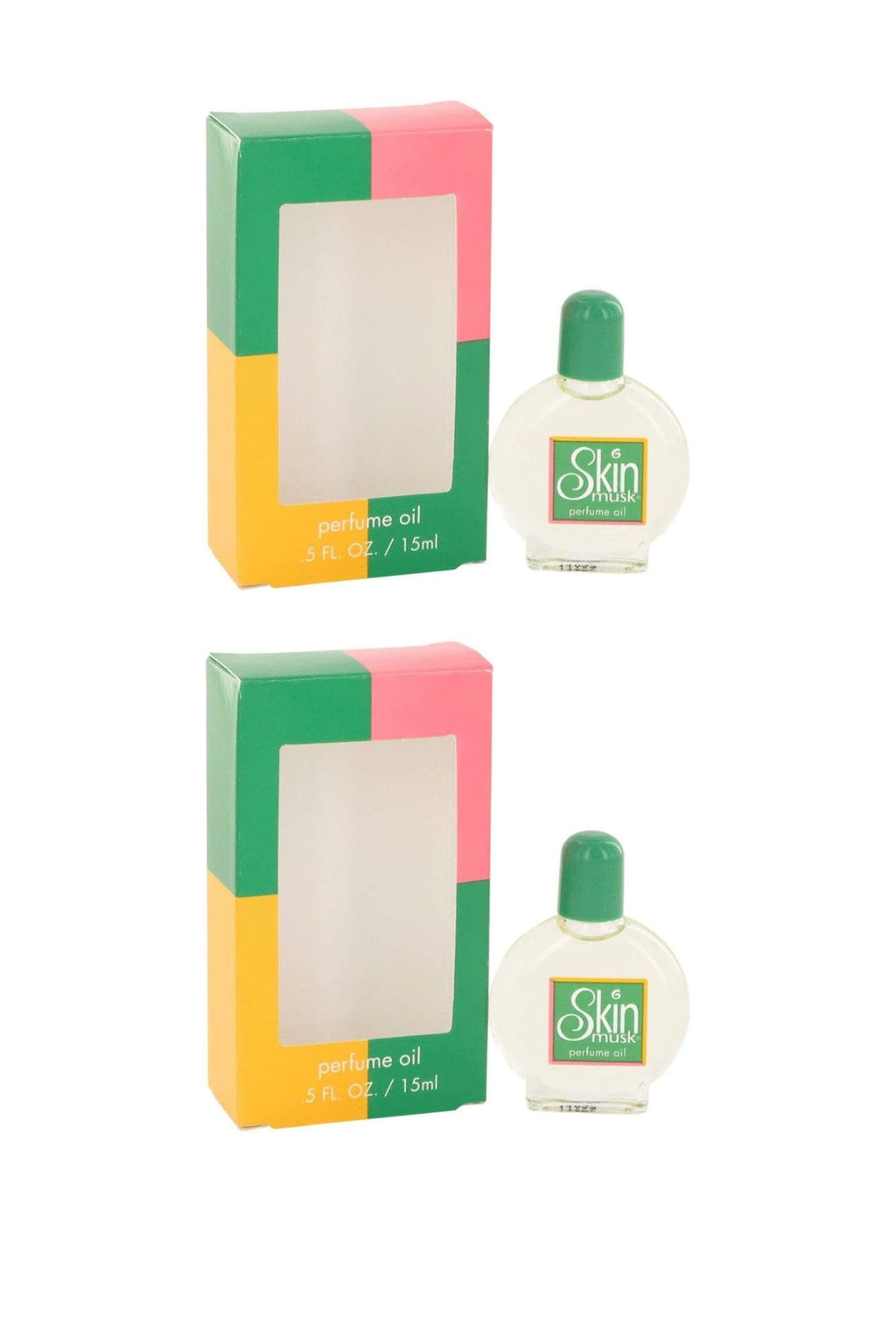 Skin Musk Perfume Oil 0.50 oz (Pack of 2) – Soft Warm Musk