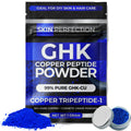 Skin Perfection GHK-Cu Copper Peptide Powder – DIY Serum Ingredient, 99.7%+ Pure for Skin & Hair
