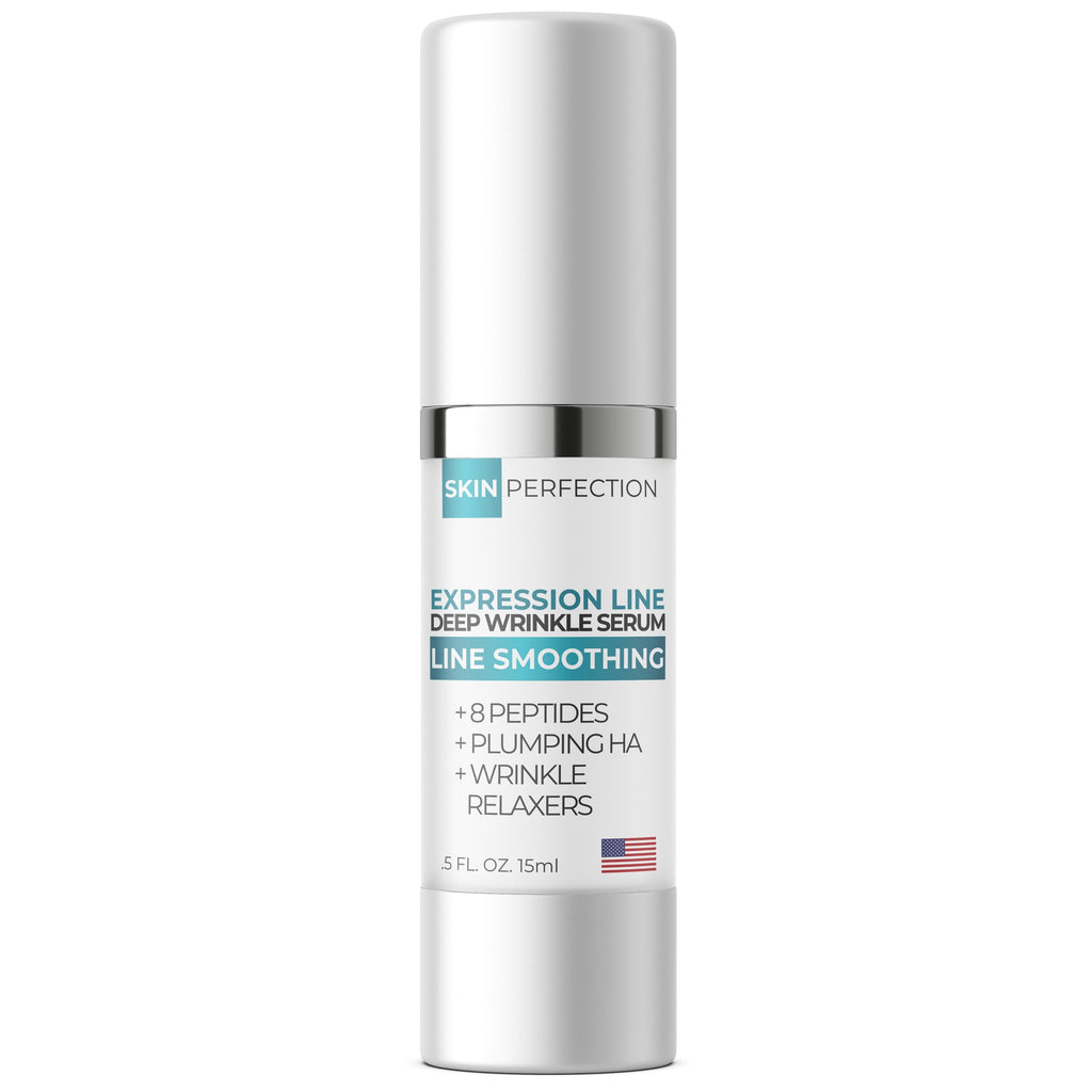 Skin Perfection Multi-Peptide Serum – 8 Clinical-Strength Actives for Expression Lines
