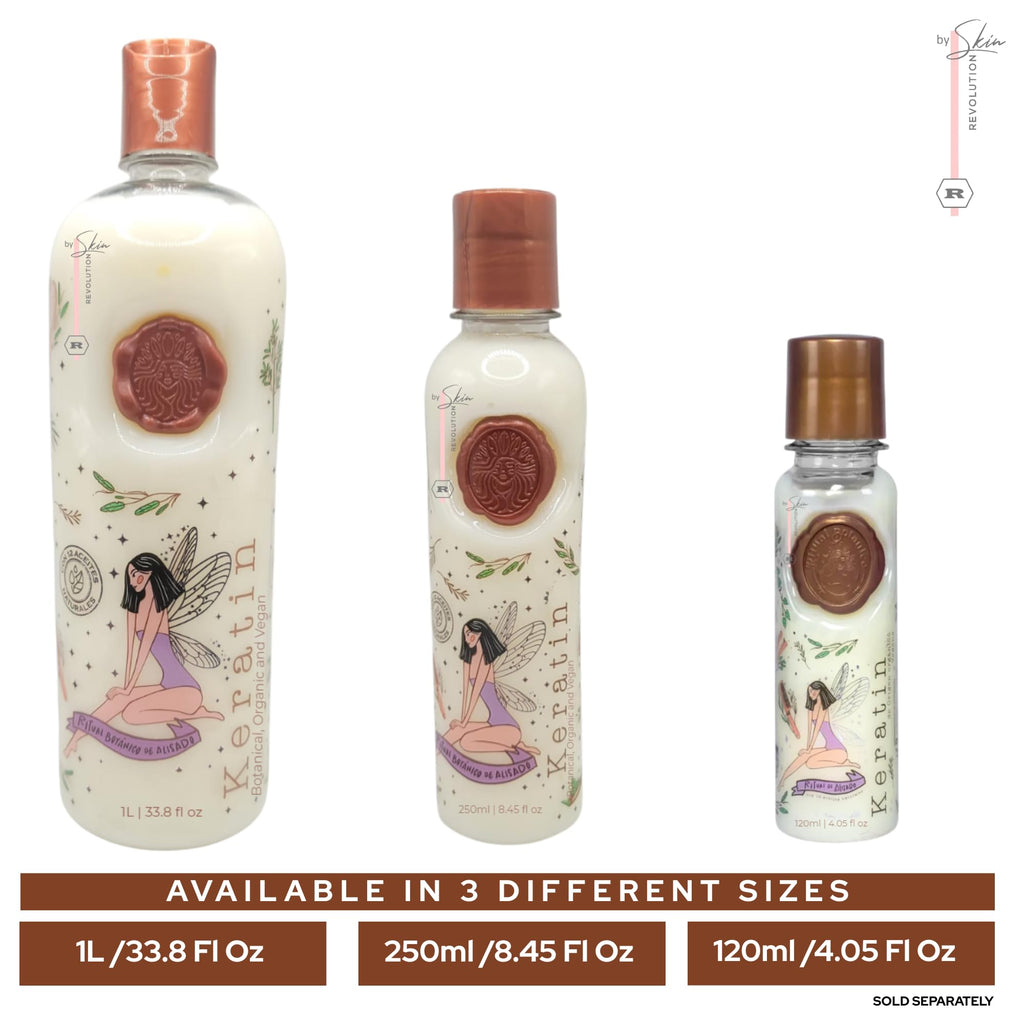 Skin Revolution Ritual Botanico Organic Keratin – Safe, Long-Lasting Hair Straightening (120ml)