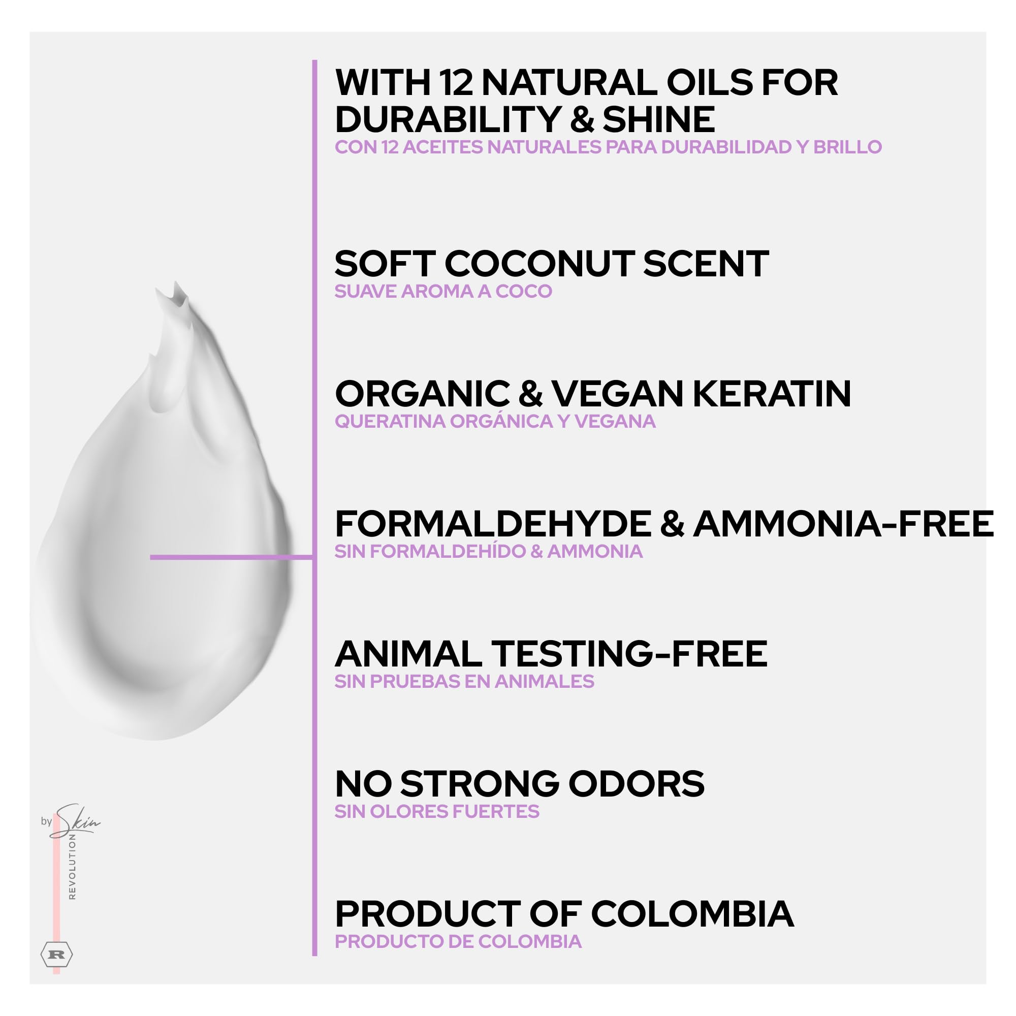 Skin Revolution Ritual Botanico Organic Keratin – Safe, Long-Lasting Hair Straightening (120ml)