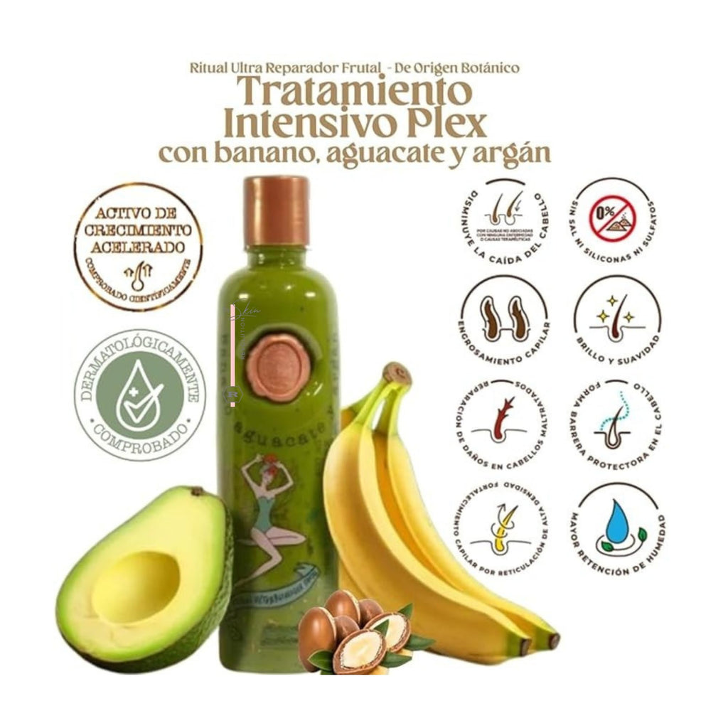 Ritual Botanico Organic Keratin Kit — Straighten, Repair & Relax Hair | Vegan, Formaldehyde-Free, Colombia