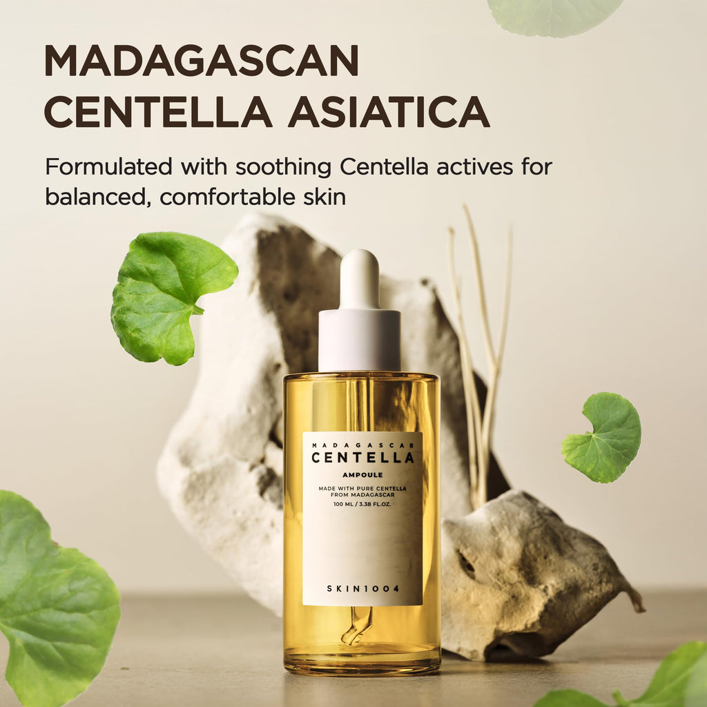 SKIN1004 Madagascar Centella Ampoule - Hydrating Soothing Serum for Skin Balance (3.38 fl oz)