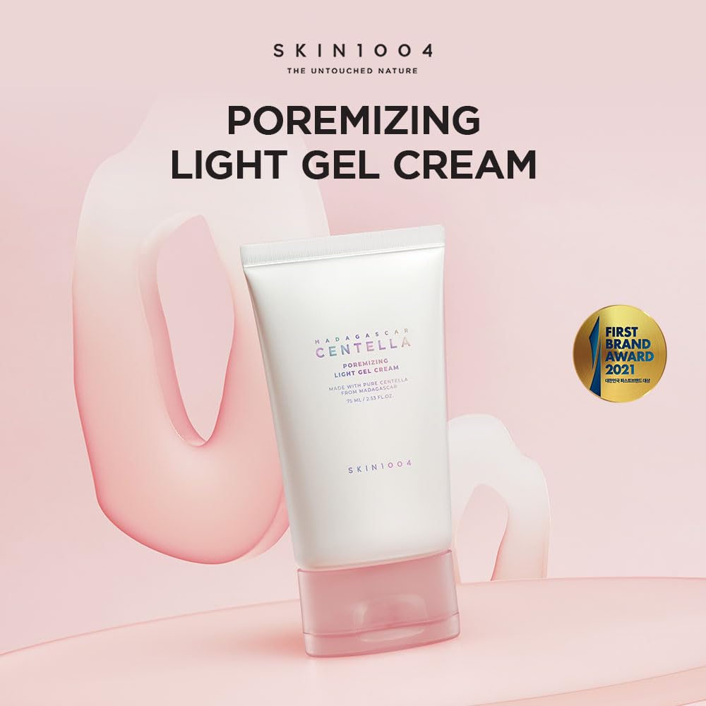 SKIN1004 Madagascar Centella Poremizing Light Gel Cream – Pore Tightening, Hydration & Soothing (75ml)