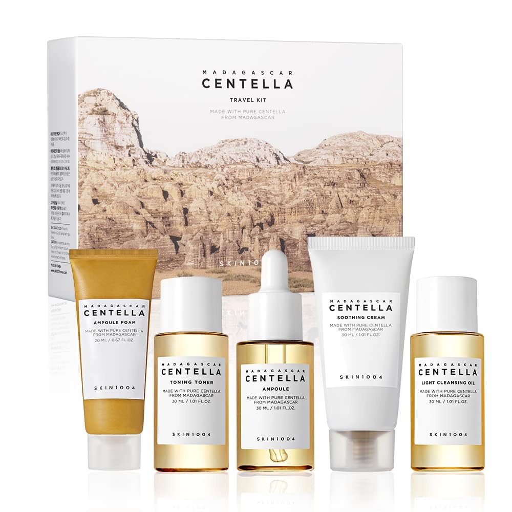 SKIN1004 Madagascar Centella Travel Kit - Mini Skincare Box for On-The-Go