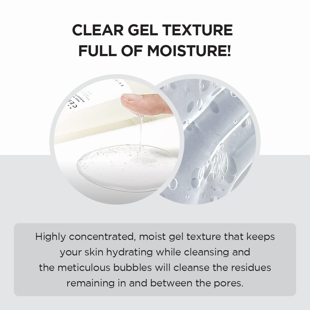 SKIN1004 Tone Glowing Cleansing Gel Foam 125ml – Makeup Remover & Hydrating Face Cleanser