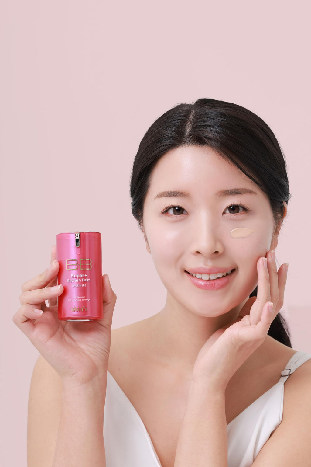 SKIN79 Super Plus Beblesh Pink BB Cream 2 Pack – Pink 21, US Version, Flawless Radiant Base