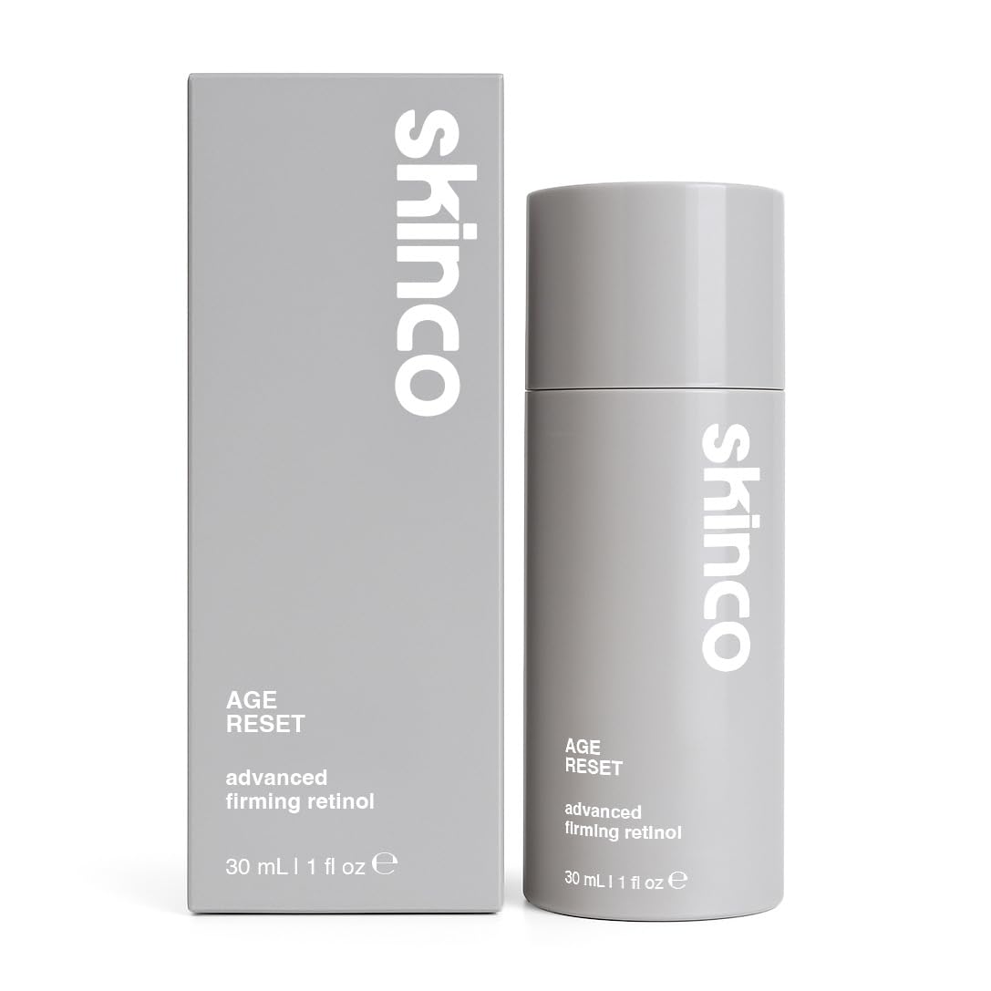 SkinCo Age Reset Advanced Retinol Serum – 1% Liposome Delivery with Hyaluronic Acid & Botanicals | Smooths Fine Lines & Brightens (1 fl oz)