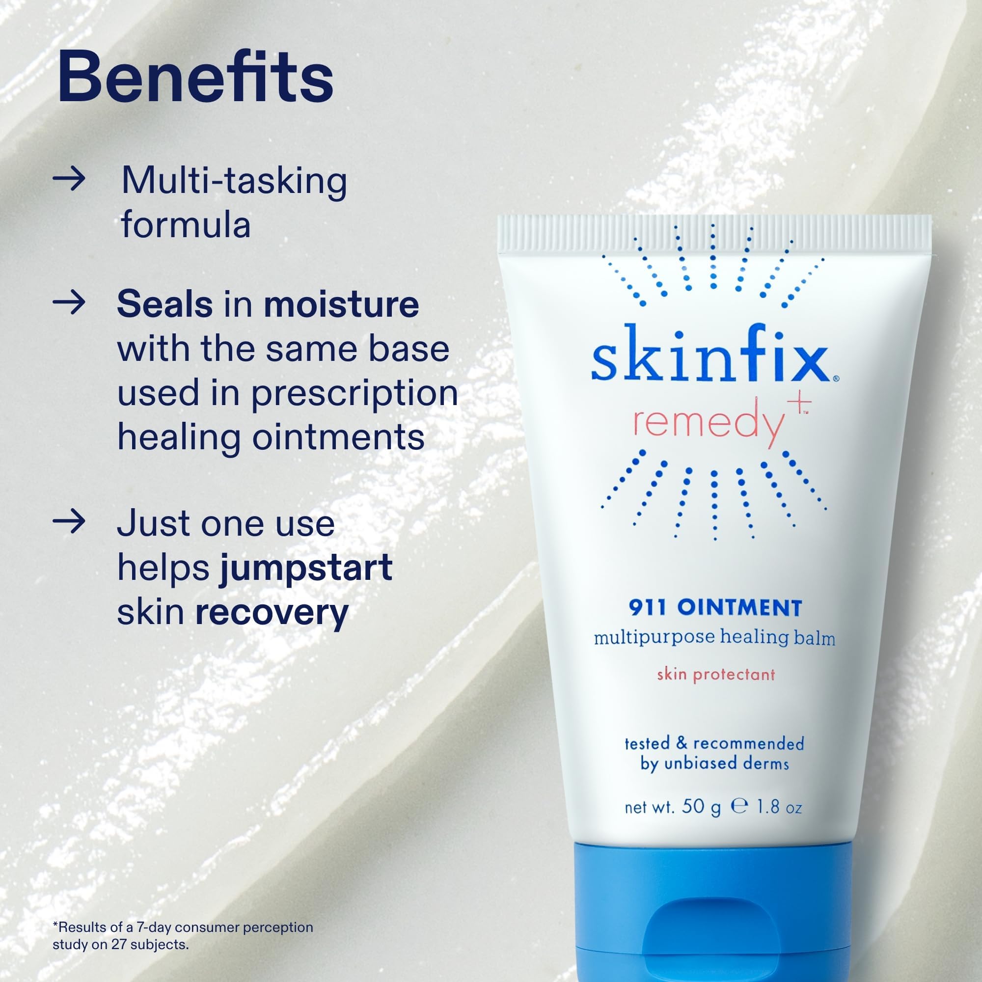 Skinfix 911 Ointment – Multi-Use Healing Balm for Dry Skin | Vegan & Cruelty-Free