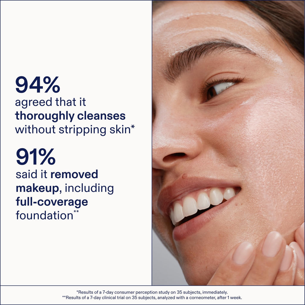 Skinfix Ceramide + Ectoin Gentle Gel Cleanser – 5 oz | Removes Makeup & SPF | Vegan & Cruelty-Free
