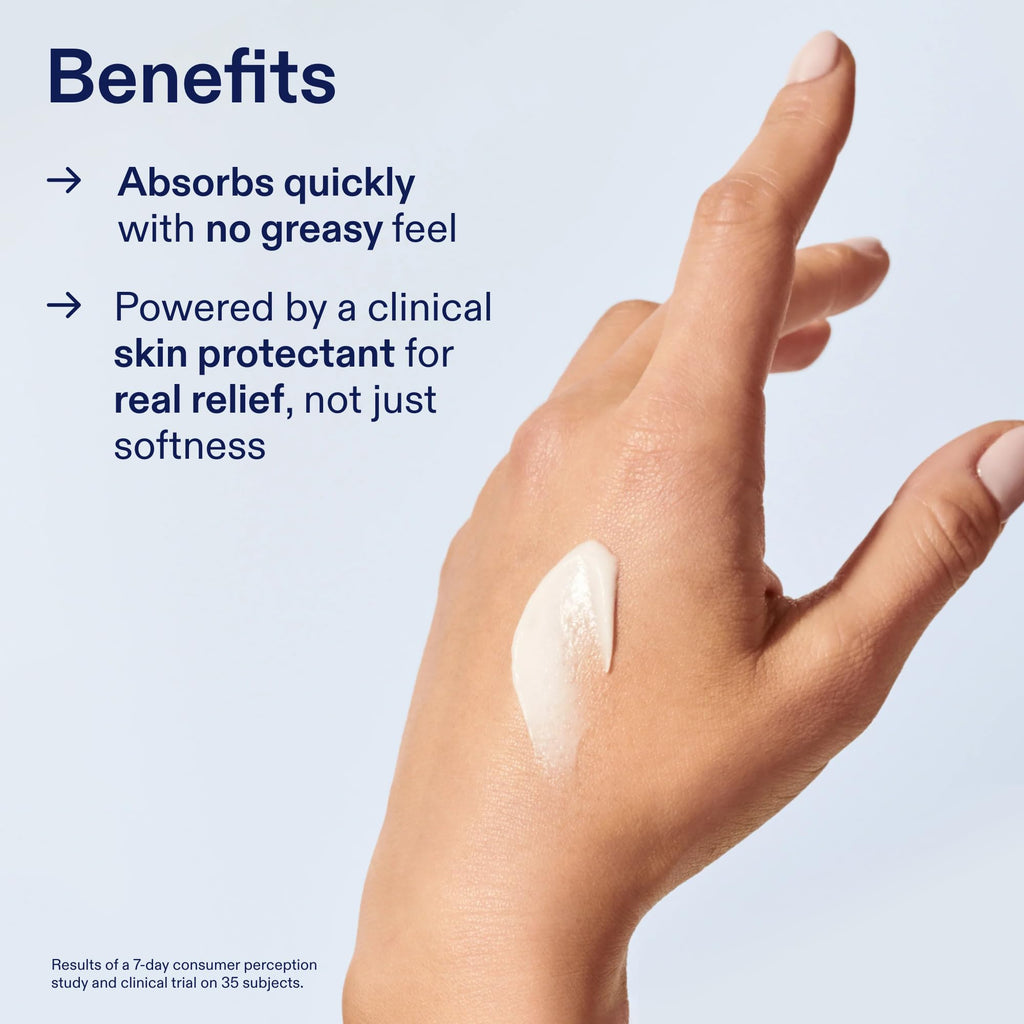 Skinfix Hand Relief Cream – Fragrance Free, 3 oz | Eczema and Dry Hands Care