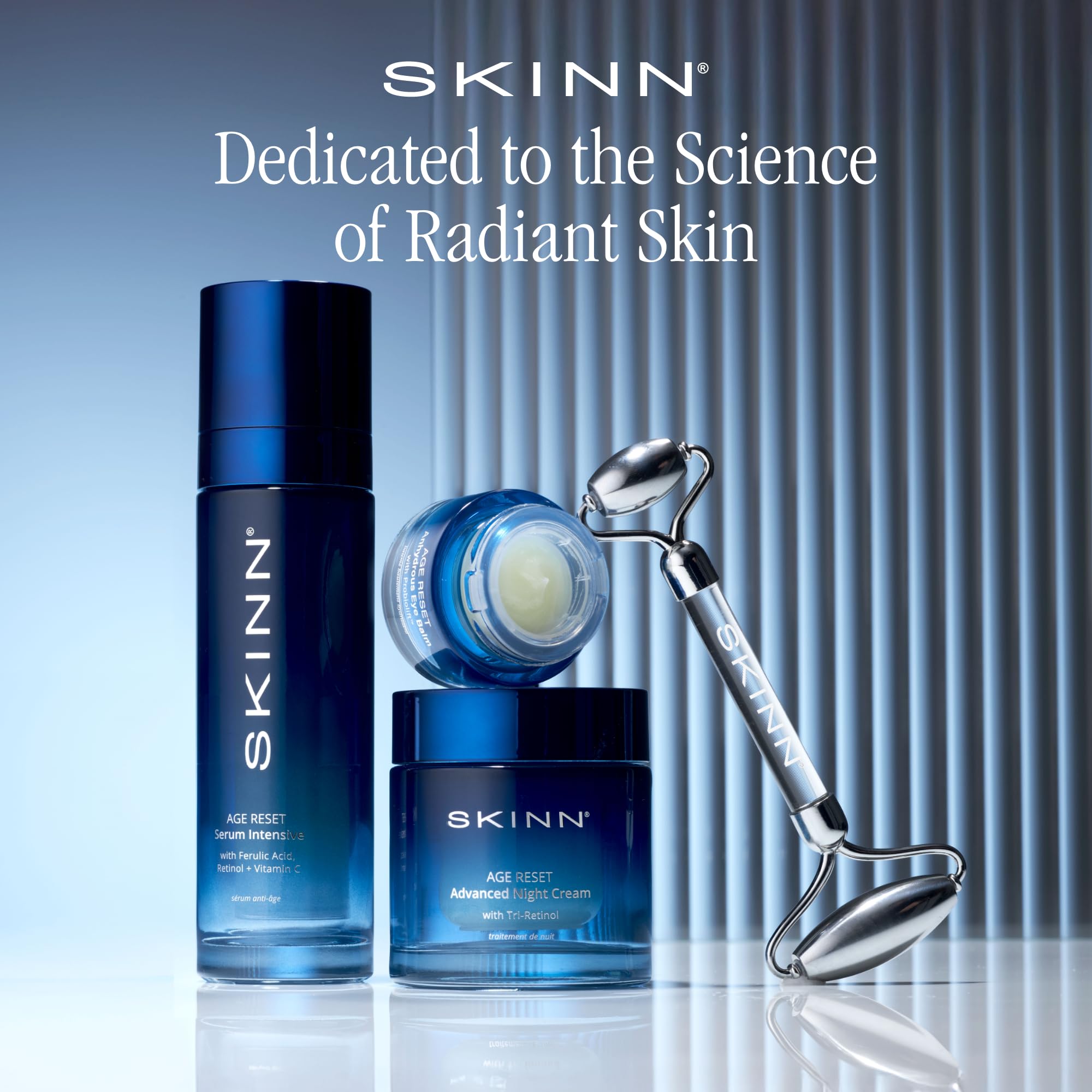 SKINN Age Reset Anhydrous Eye Balm with Probiolift – Overnight Firming Eye Moisturizer