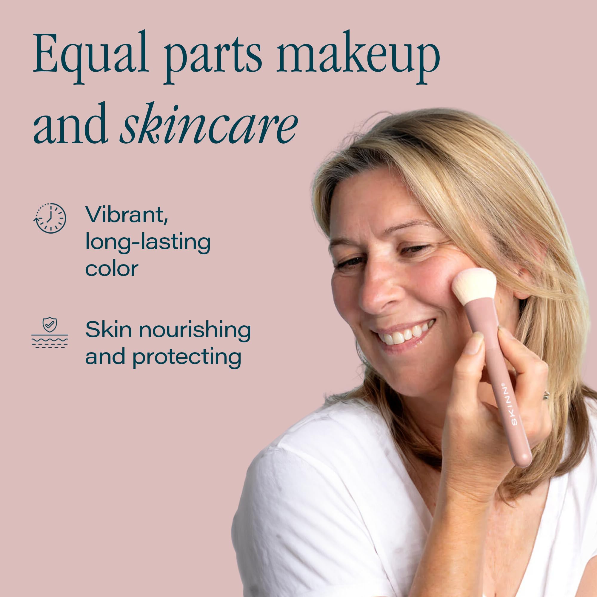 SKINN Treatment Liquid Blush – Pink | Hydrating, Buildable Color, Skincare-Infused