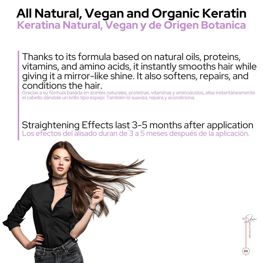 Skin Revolution Ritual Botánico Keratina Orgánica – Organic Keratin Hair Treatment (1 Liter)
