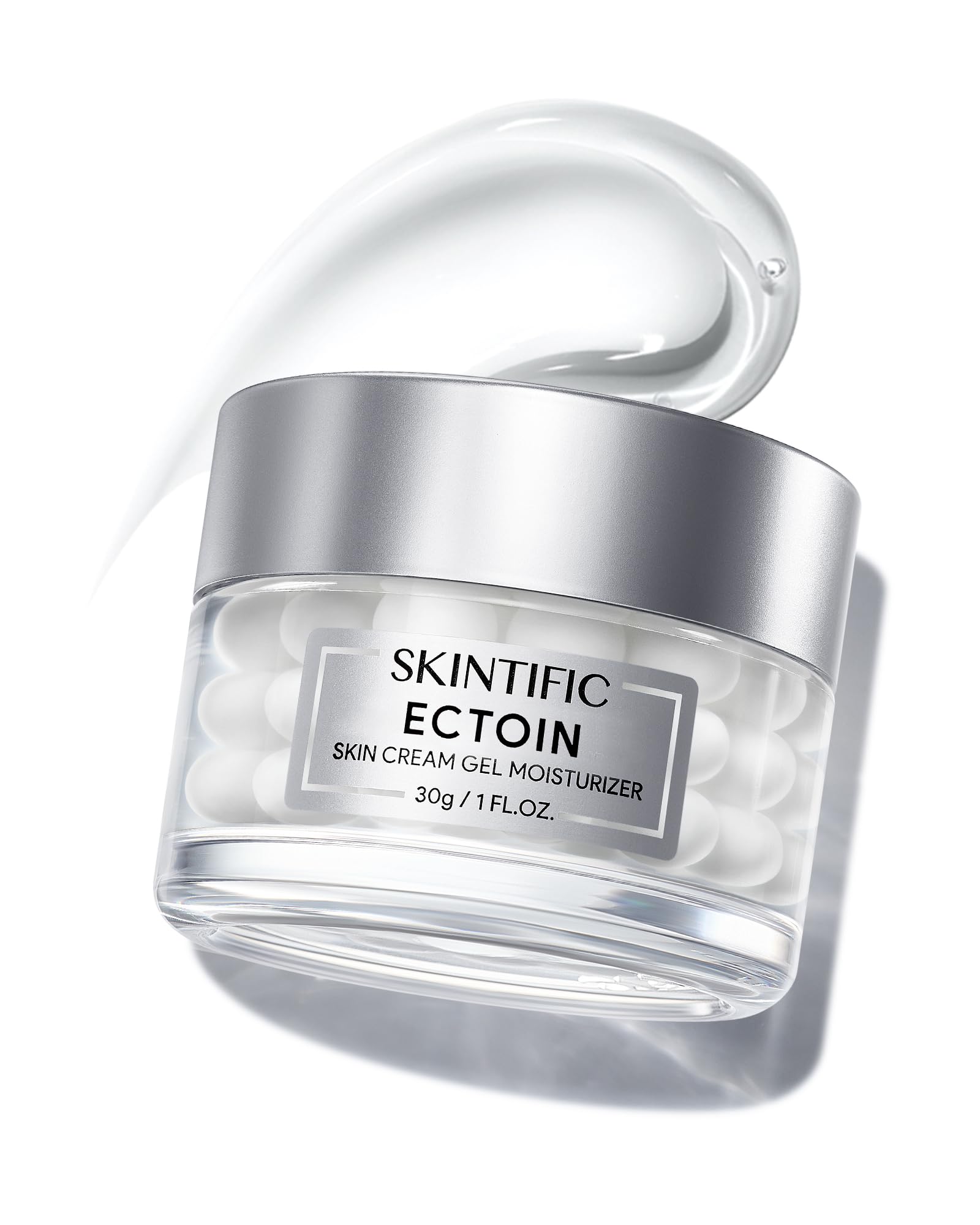 SKINTIFIC Truffle Biome Skin Cream Gel Moisturizer – Two-Layer Gel & Bubble Hydration with White Truffle