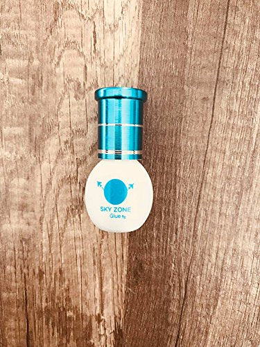 Sky Zone Eyelash Extension Glue 5ml — Fast 1-2s Drying, 6-7 Weeks Retention, Latex & Formaldehyde Free