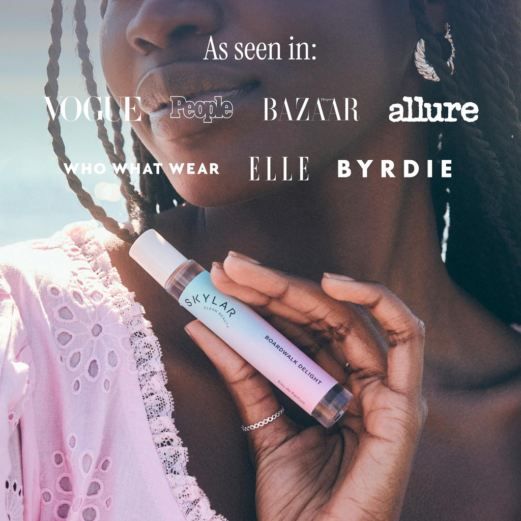 Skylar Boardwalk Delight EDP – Hypoallergenic, Vegan Clean Perfume with Cotton Candy, Vanilla & Coconut Milk | 10mL