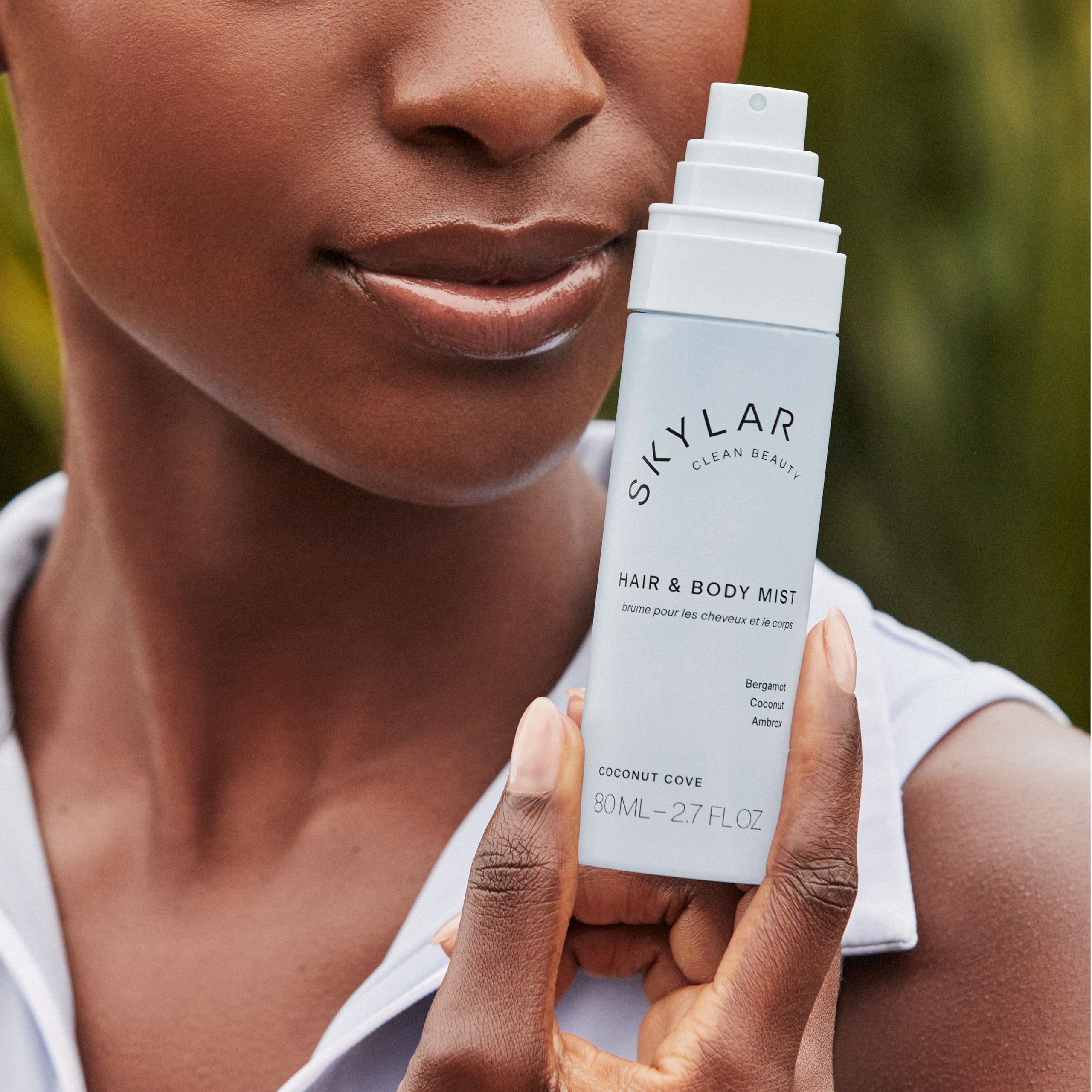 Skylar Coconut Cove Hair & Body Mist – Hypoallergenic, Clean Fragrance