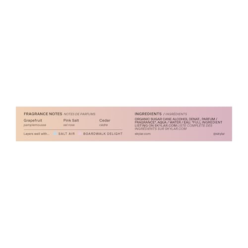 Skylar Pink Canyon Eau de Parfum – Clean, Hypoallergenic & Vegan (10mL)