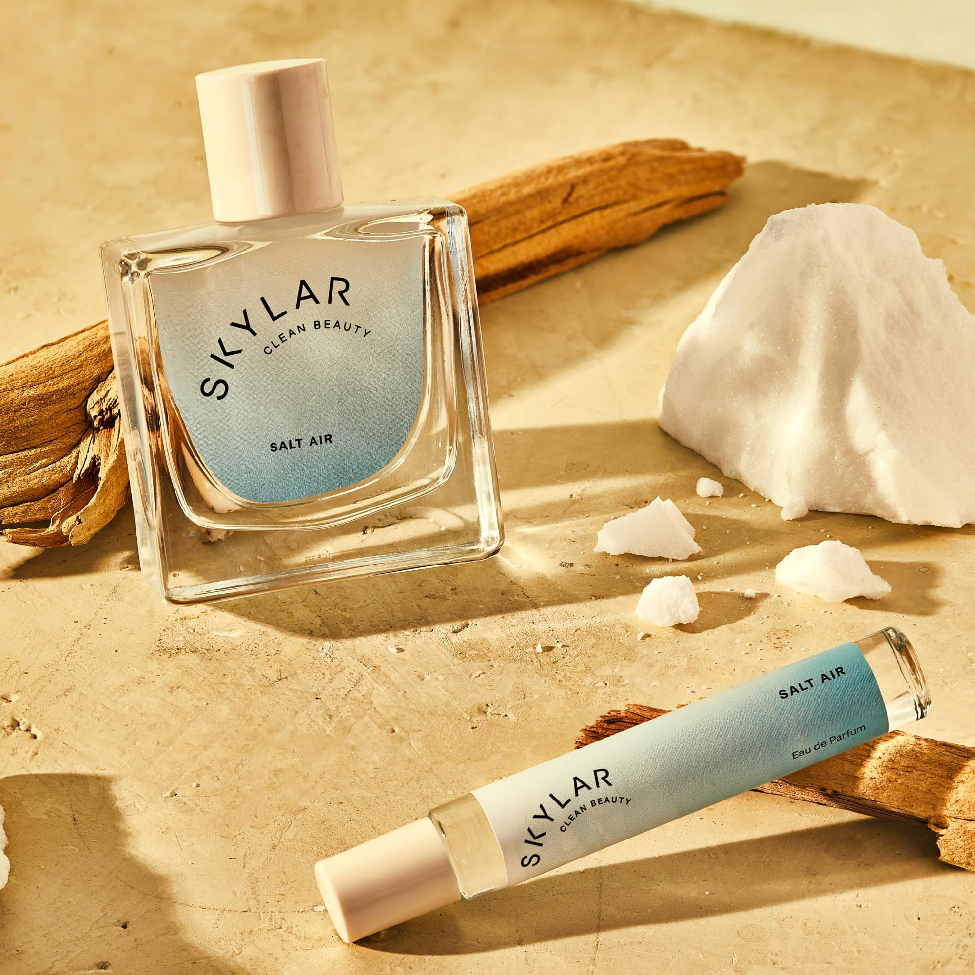 Skylar Salt Air Eau de Parfum | Hypoallergenic, Clean Unisex Scent (10mL)