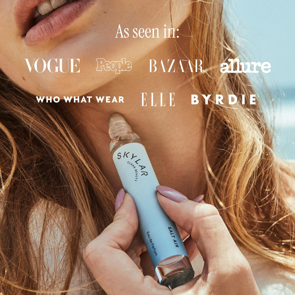 Skylar Salt Air Eau de Parfum | Hypoallergenic, Clean Unisex Scent (10mL)