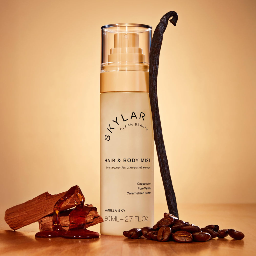 Skylar Vanilla Sky Hair & Body Mist — Hypoallergenic, Vegan, Clean Fragrance (80 ml)