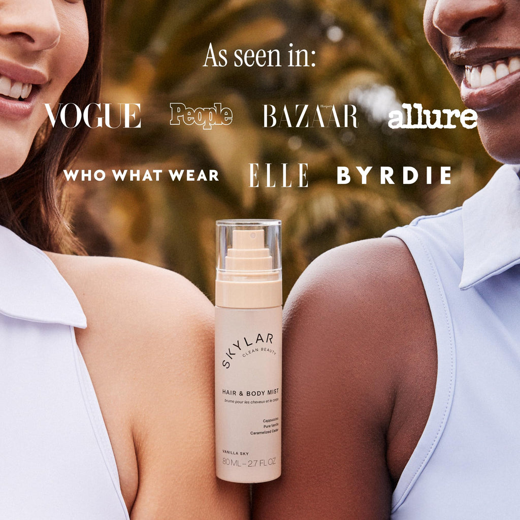 Skylar Vanilla Sky Hair & Body Mist — Hypoallergenic, Vegan, Clean Fragrance (80 ml)