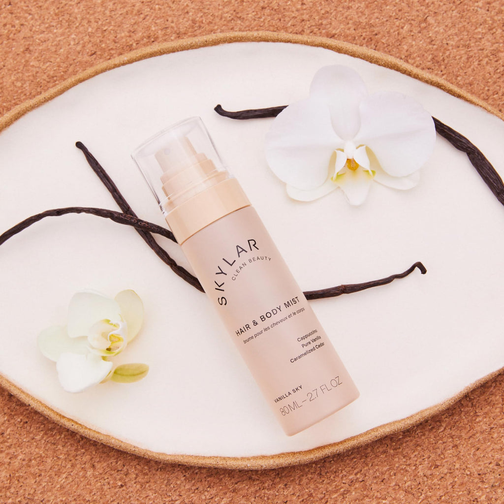 Skylar Vanilla Sky Hair & Body Mist — Hypoallergenic, Vegan, Clean Fragrance (80 ml)