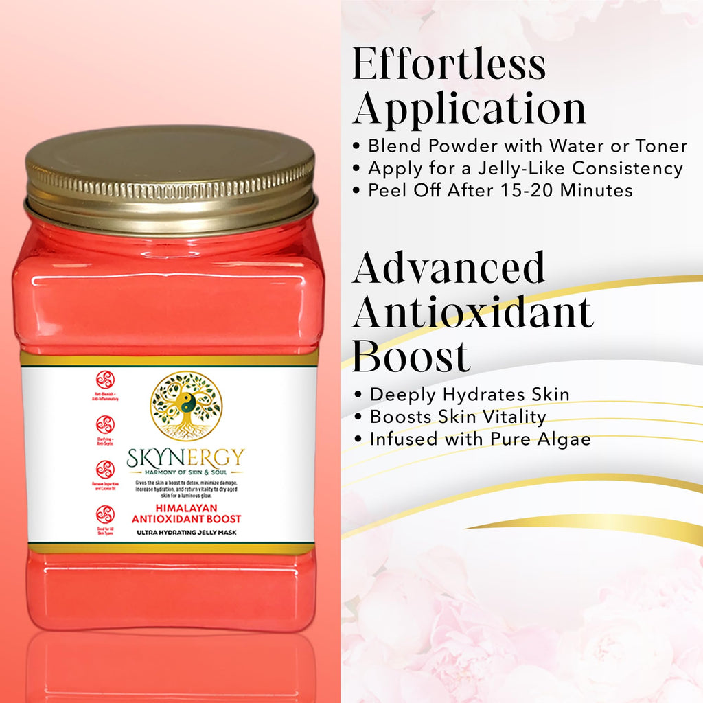 SKYNERGY Himalayan Antioxidant Boost Jelly Mask – Hydration & Glow for All Skin Types | 12 Applications