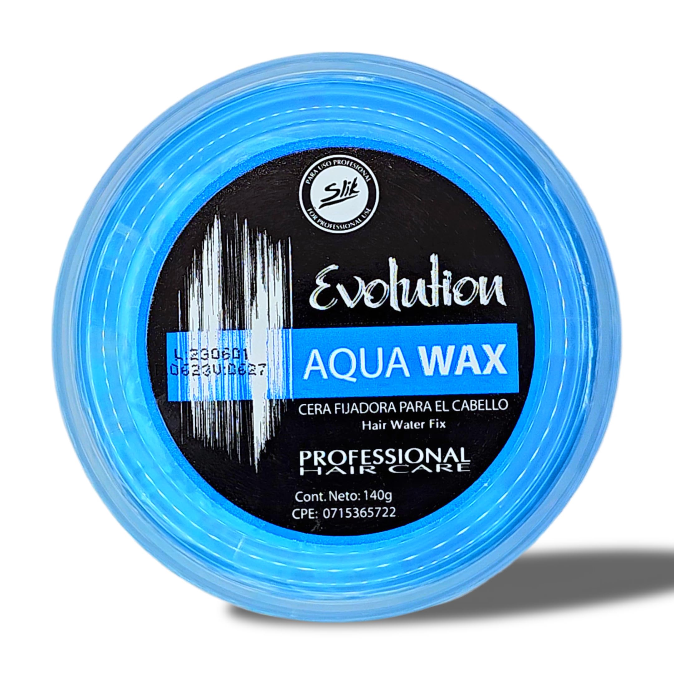 SLIK Aqua Wax Water-Based Hair Styling Wax – Strong Hold, Frizz Control, Easy Wash Out | 140g / 4.9oz