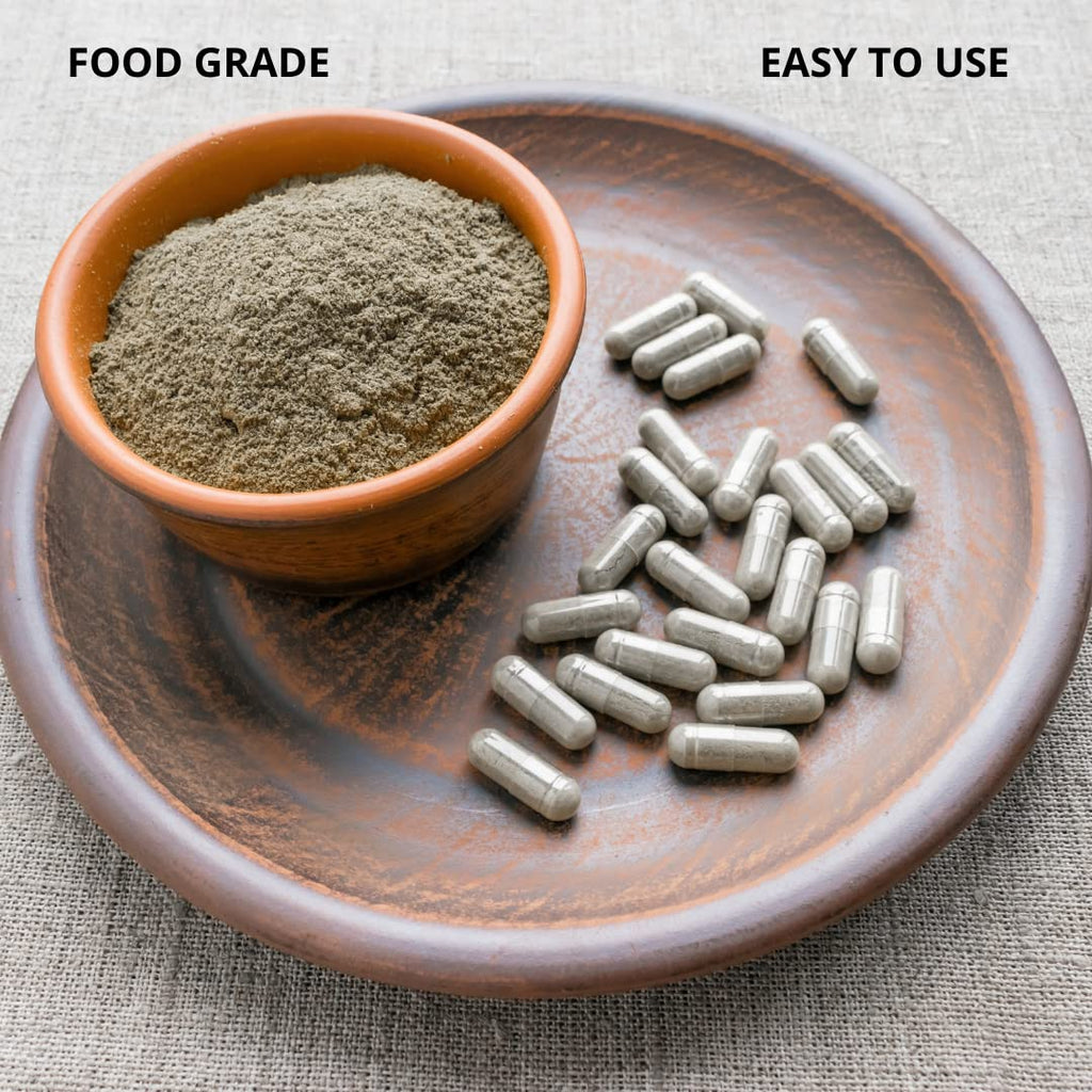 SMART SOLUTIONS Calcium Bentonite Clay, 2 lb — Pure Indian Healing Clay for DIY Facials, Hair Masks & Deodorants