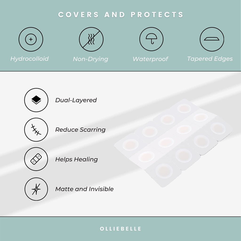 SMARTMED Cover Dot Acne Care – 72 Hydrocolloid Patches, Clear & Waterproof