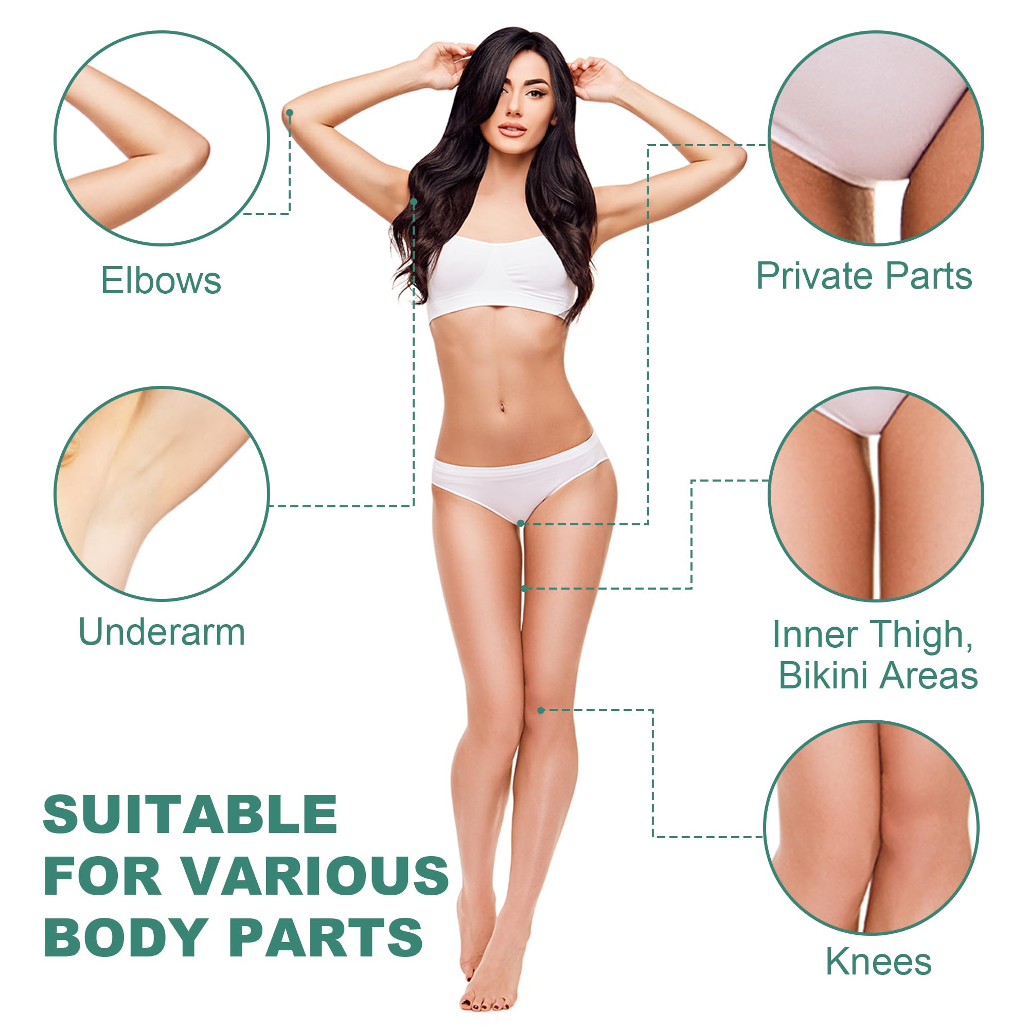 SMILEFACE Intimate Areas Skin Lightening Cream for Private Parts, Underarms & More | Gentle, All-Skin-Tone Safe