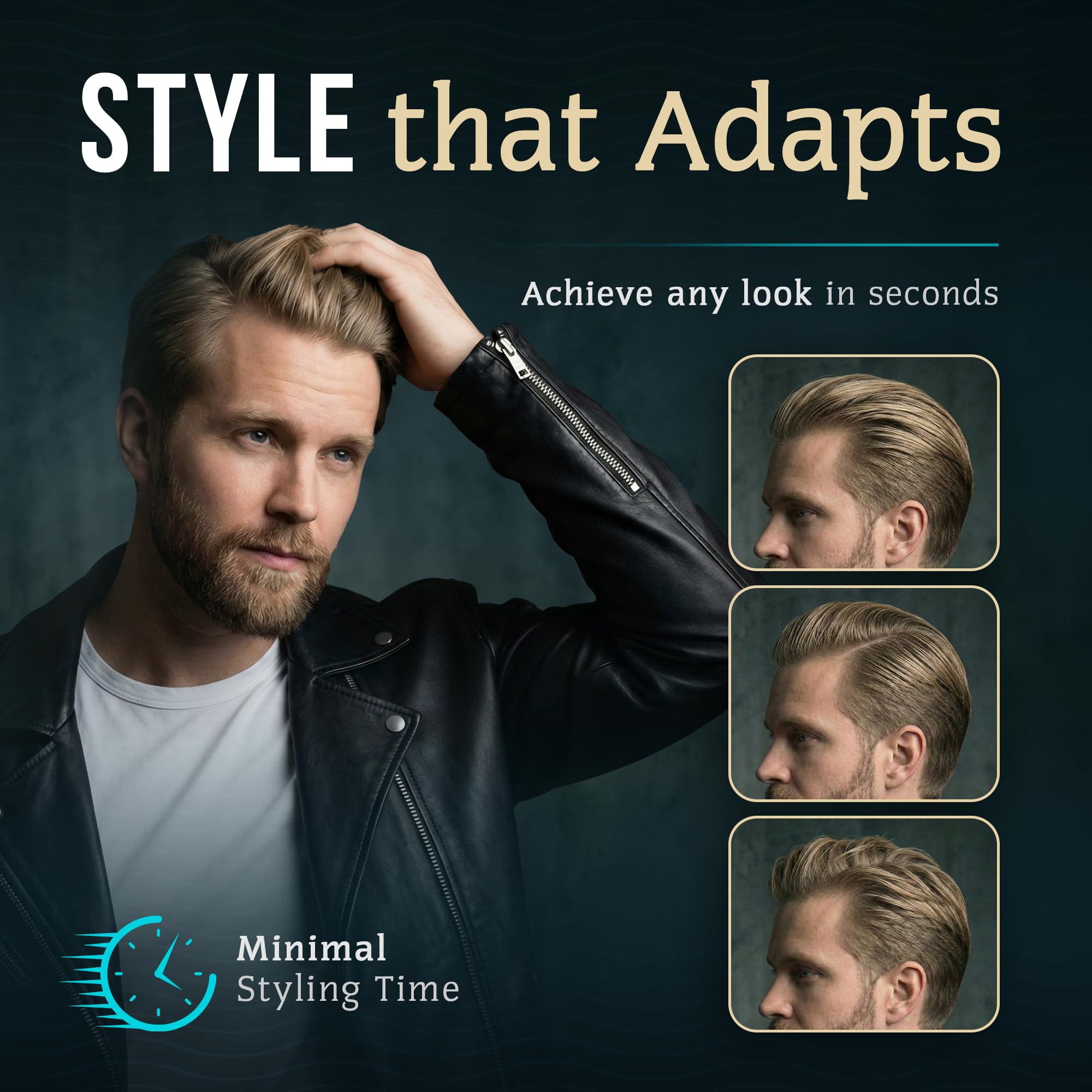 Smooth Viking Forming Cream - High Hold Hair Cream for Men | Matte Finish, Made in USA, 2oz