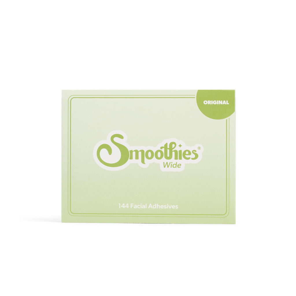 Smoothies Wide Wrinkle Patches for Face Overnight – 144 Patches, Made in USA